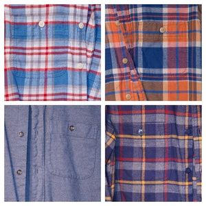 FOUR J.Crew Flannels (Slim XS)